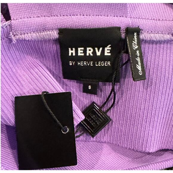 Herve Leger High Neck Bra Top Size Small - Picture 8 of 9